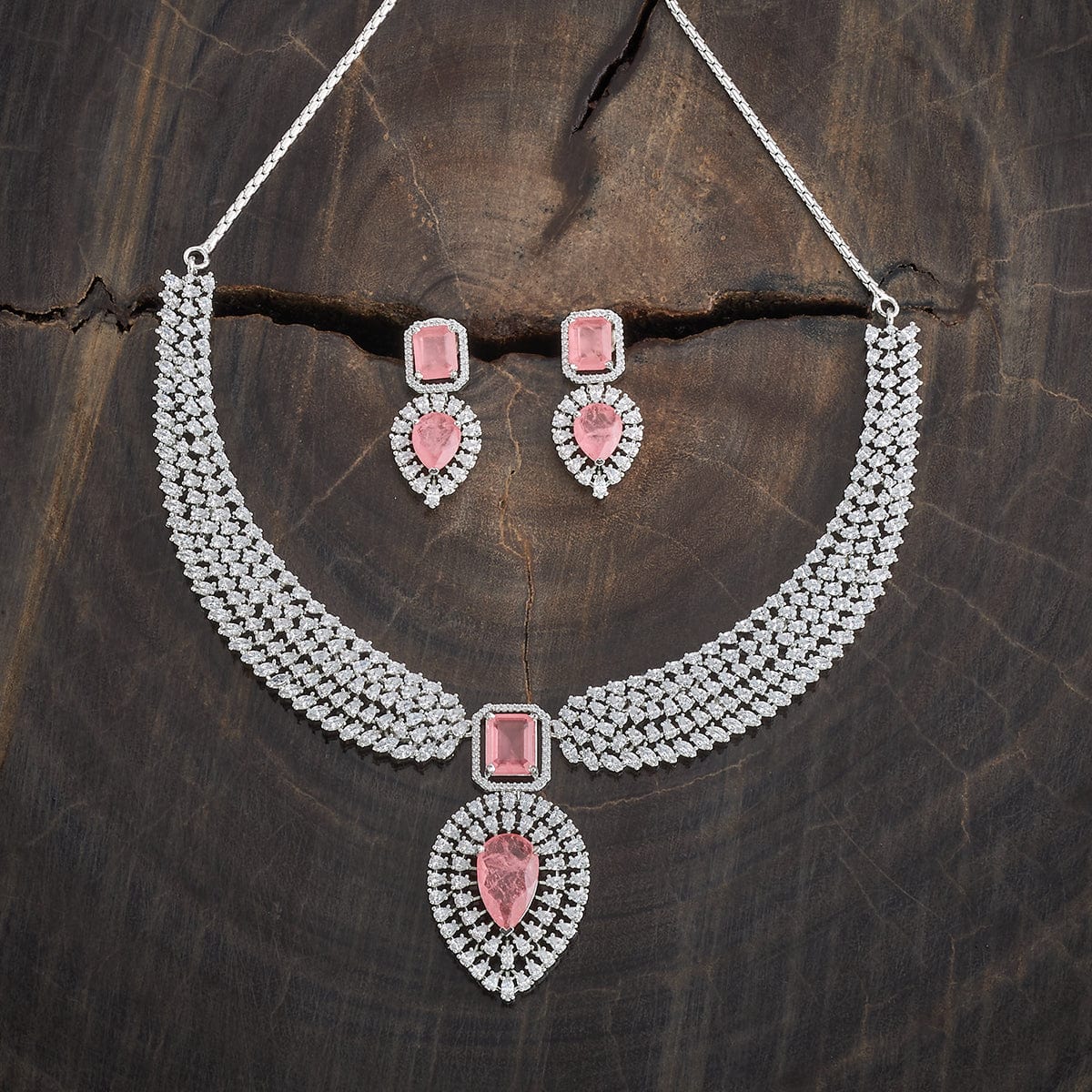 Zircon Necklace Zircon Necklace 180693