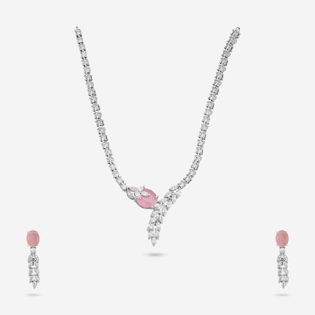 Zircon Necklace Zircon Necklace 190831