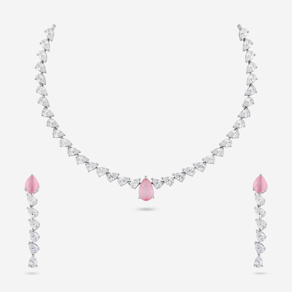 Zircon Necklace Zircon Necklace 190839