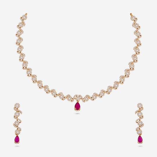 Zircon Necklace Zircon Necklace 197170