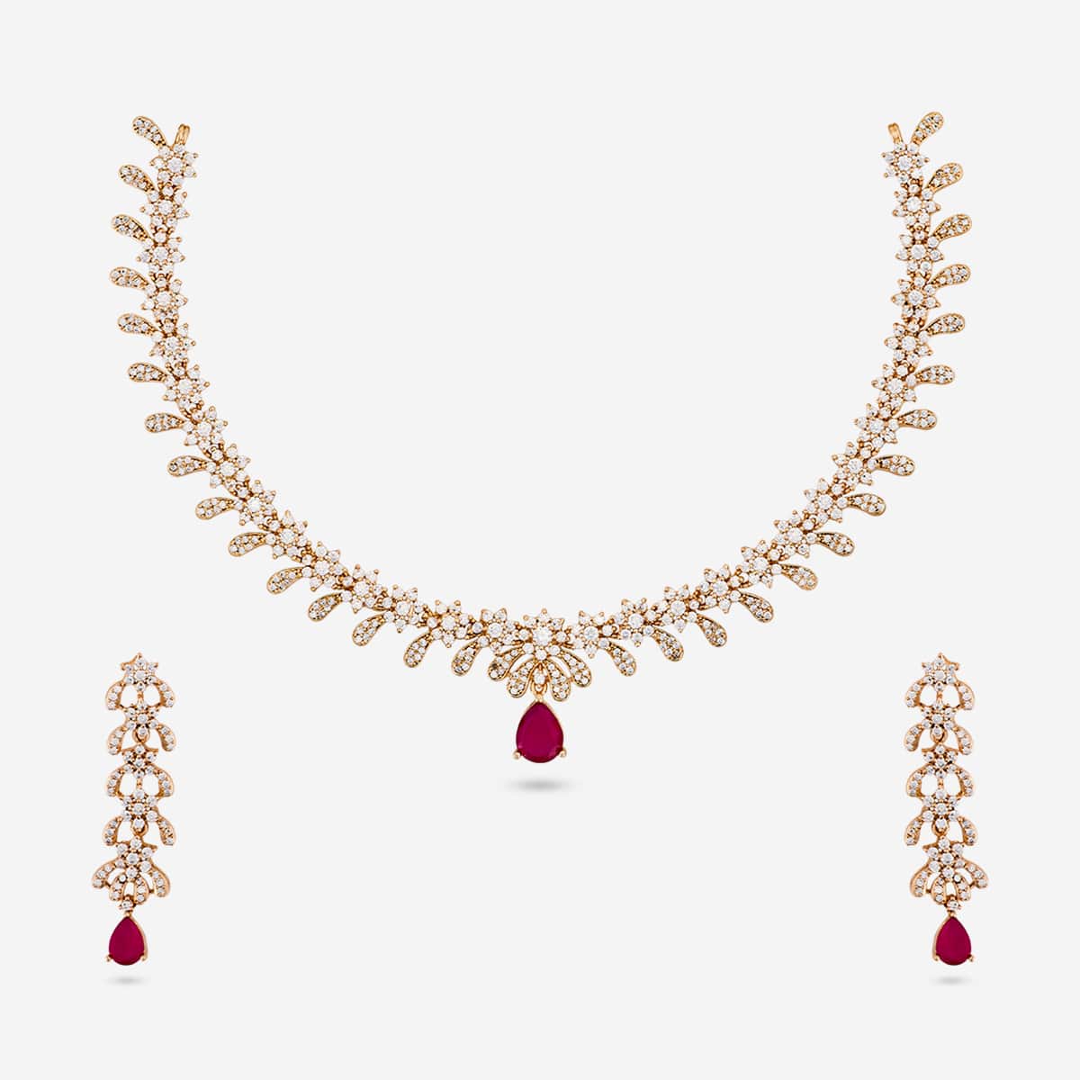 Zircon Necklace Zircon Necklace 200405