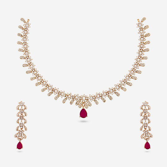 Zircon Necklace Zircon Necklace 200405