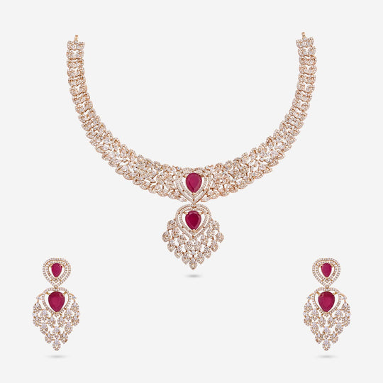 Zircon Necklace Zircon Necklace 200410