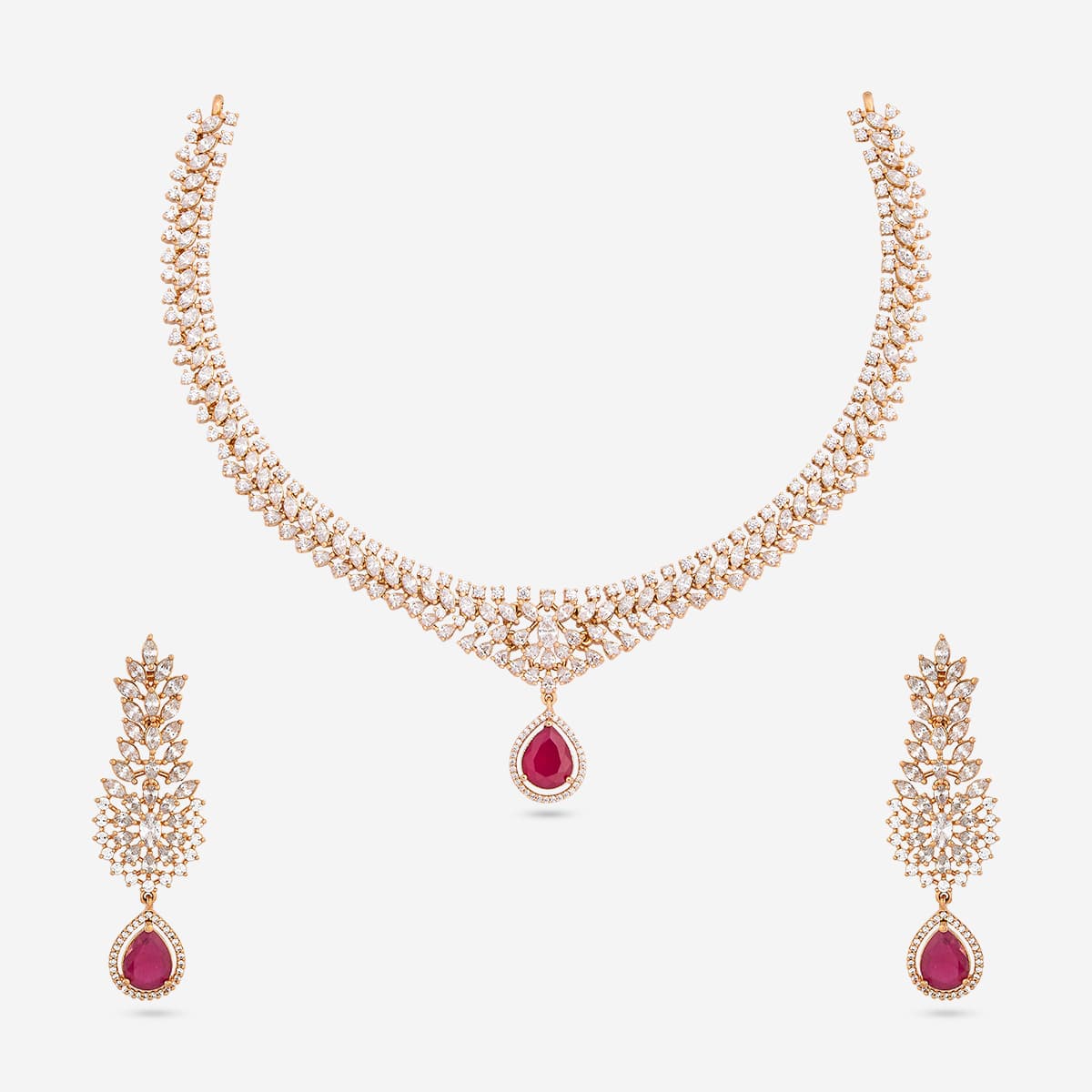 Zircon Necklace Zircon Necklace 200502