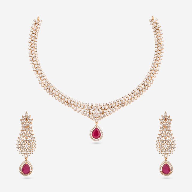 Zircon Necklace Zircon Necklace 200502