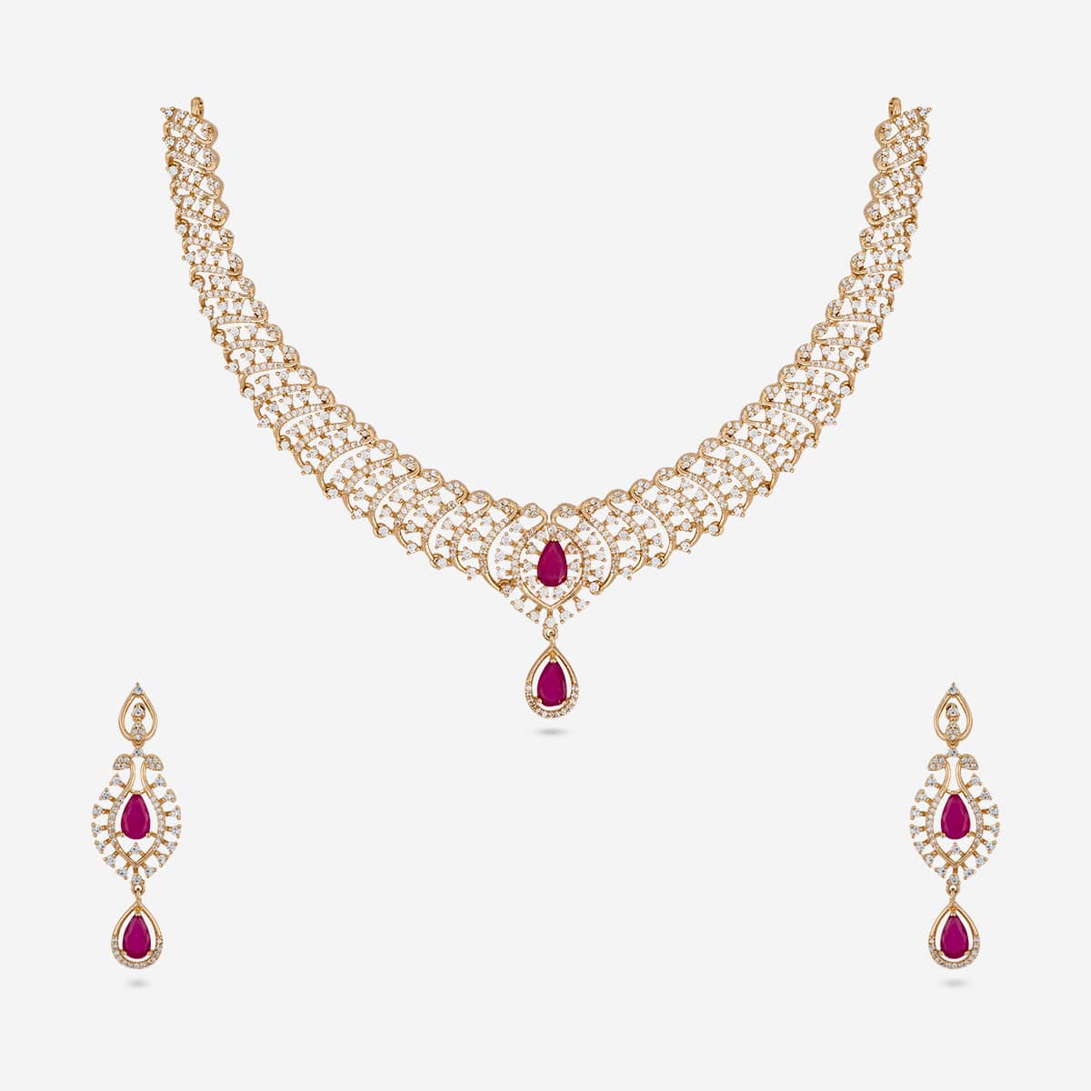 Zircon Necklace Zircon Necklace 200835