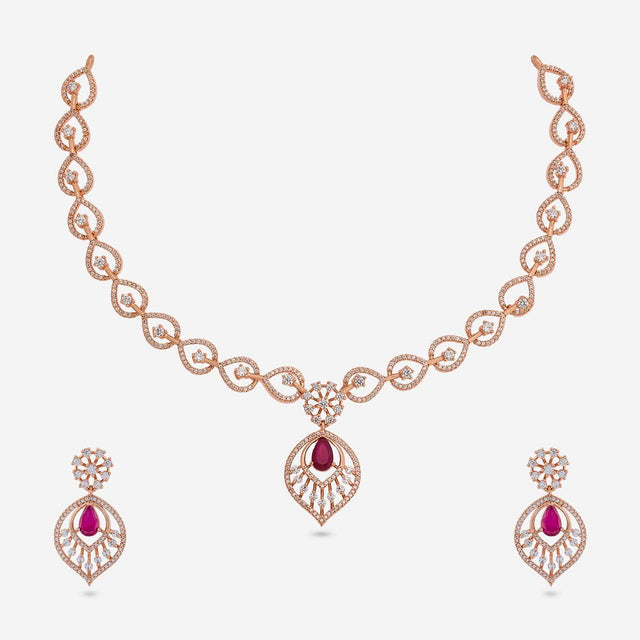 Zircon Necklace Zircon Necklace 202241