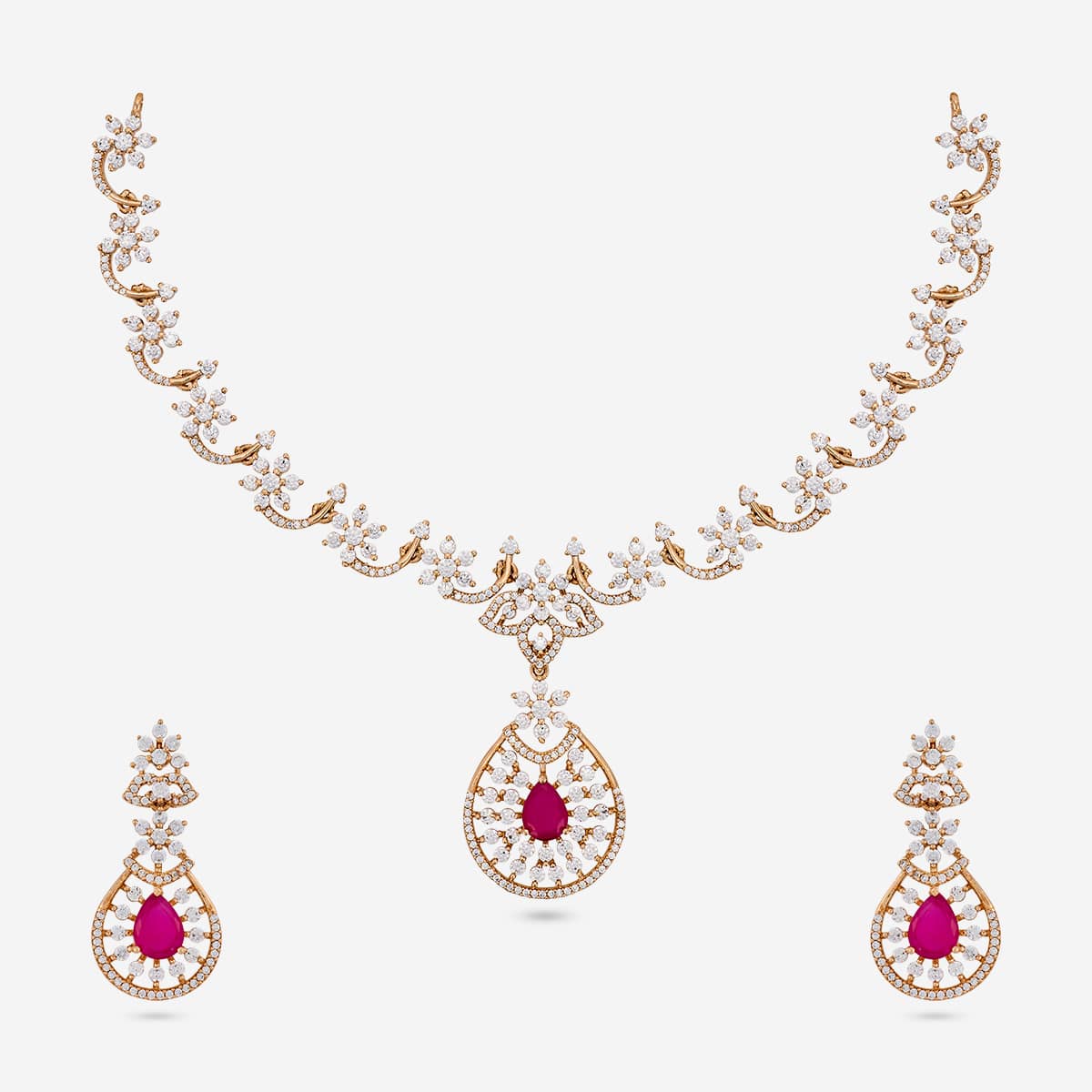 Zircon Necklace Zircon Necklace 202243