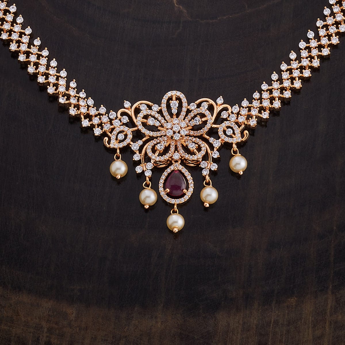 Zircon Necklace Zircon Necklace 162132