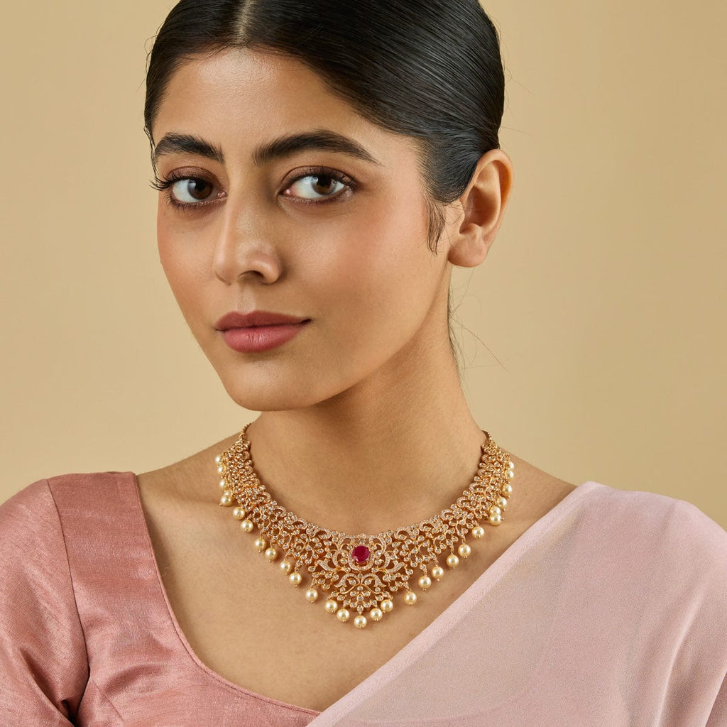 Zircon Necklace Zircon Necklace 173229