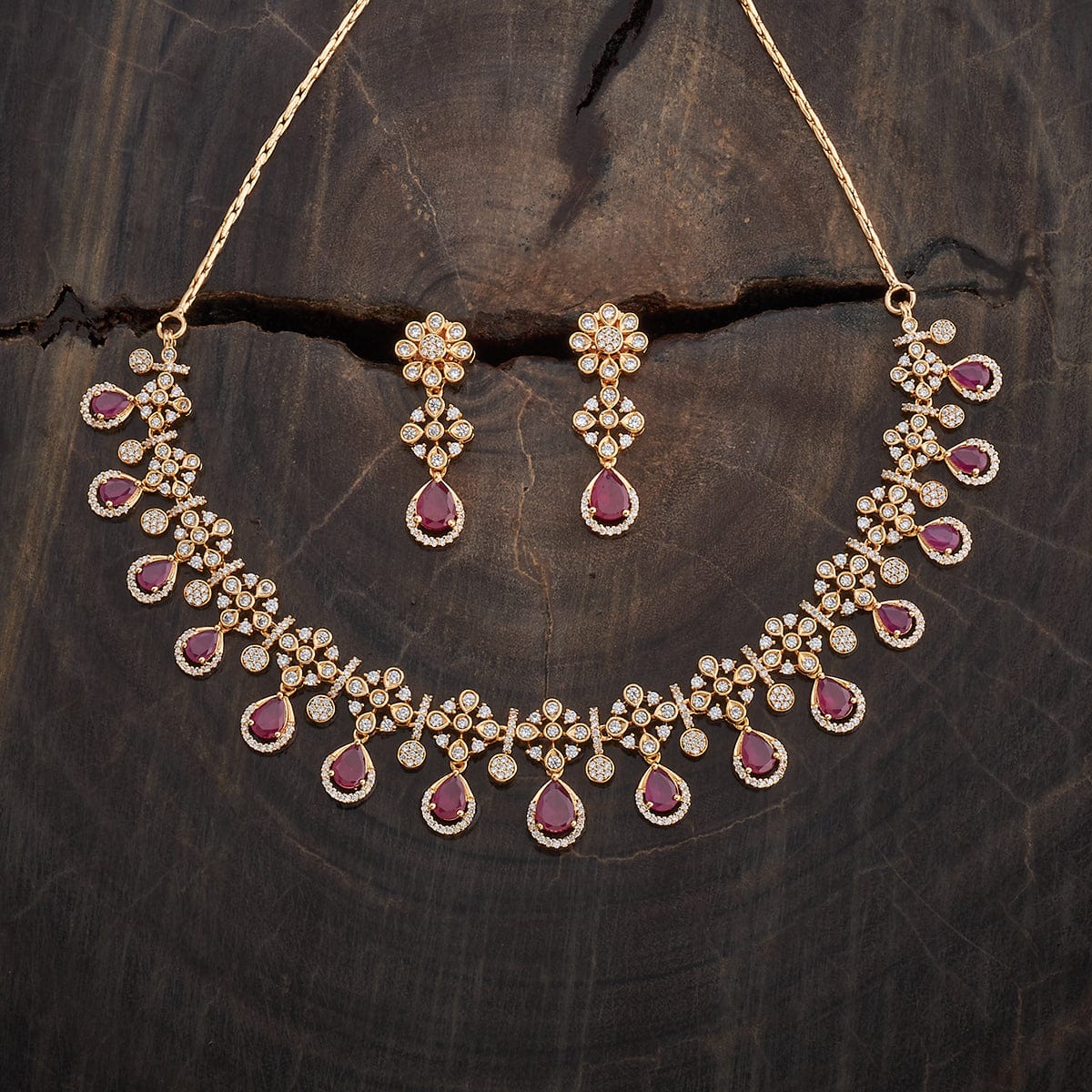 Zircon Necklace Zircon Necklace 181211