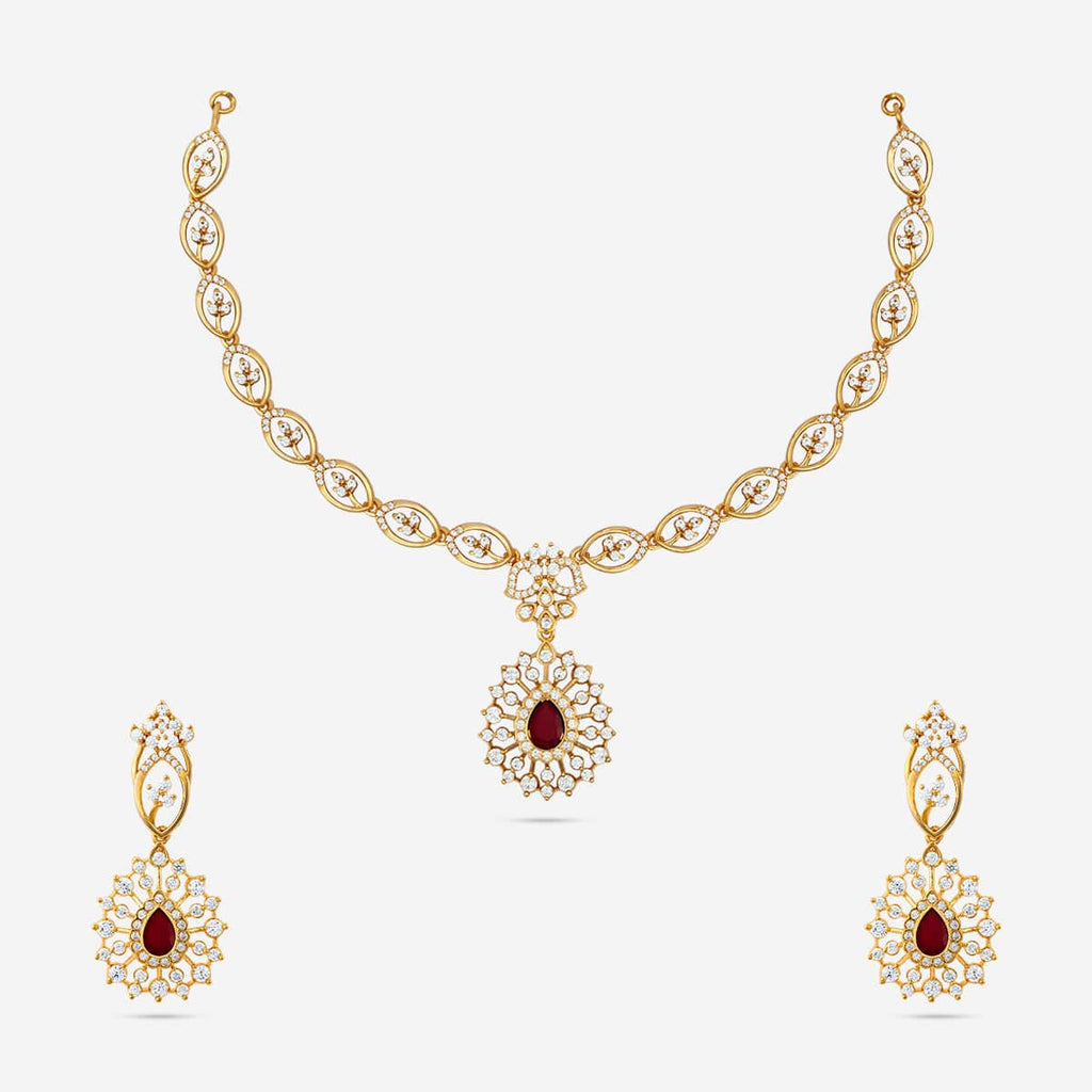 Zircon Necklace Zircon Necklace 182144