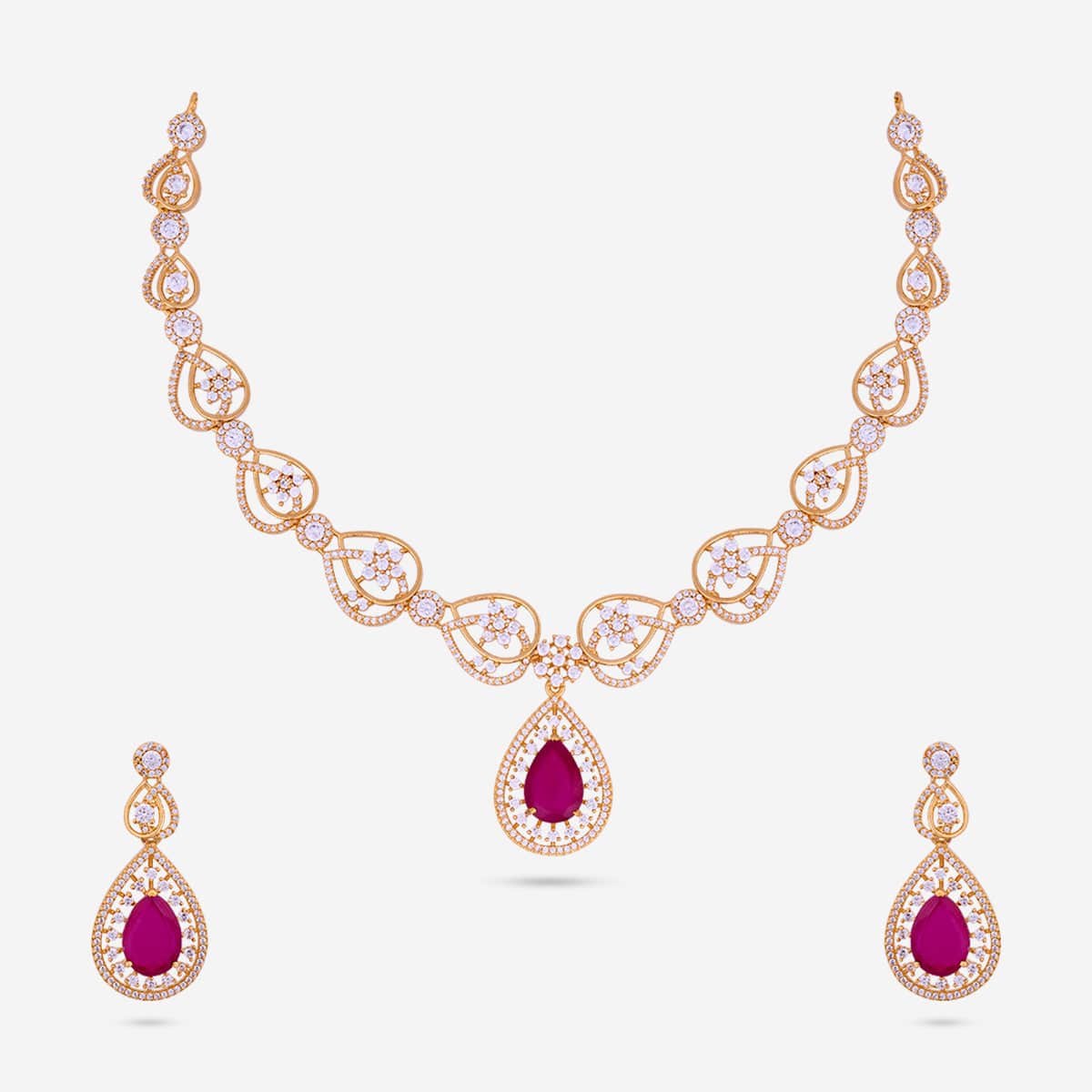 Zircon Necklace Zircon Necklace 184389