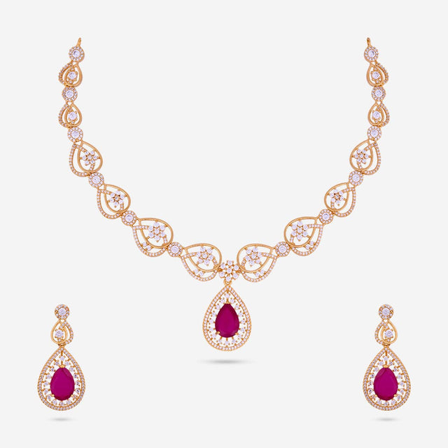 Zircon Necklace Zircon Necklace 184389