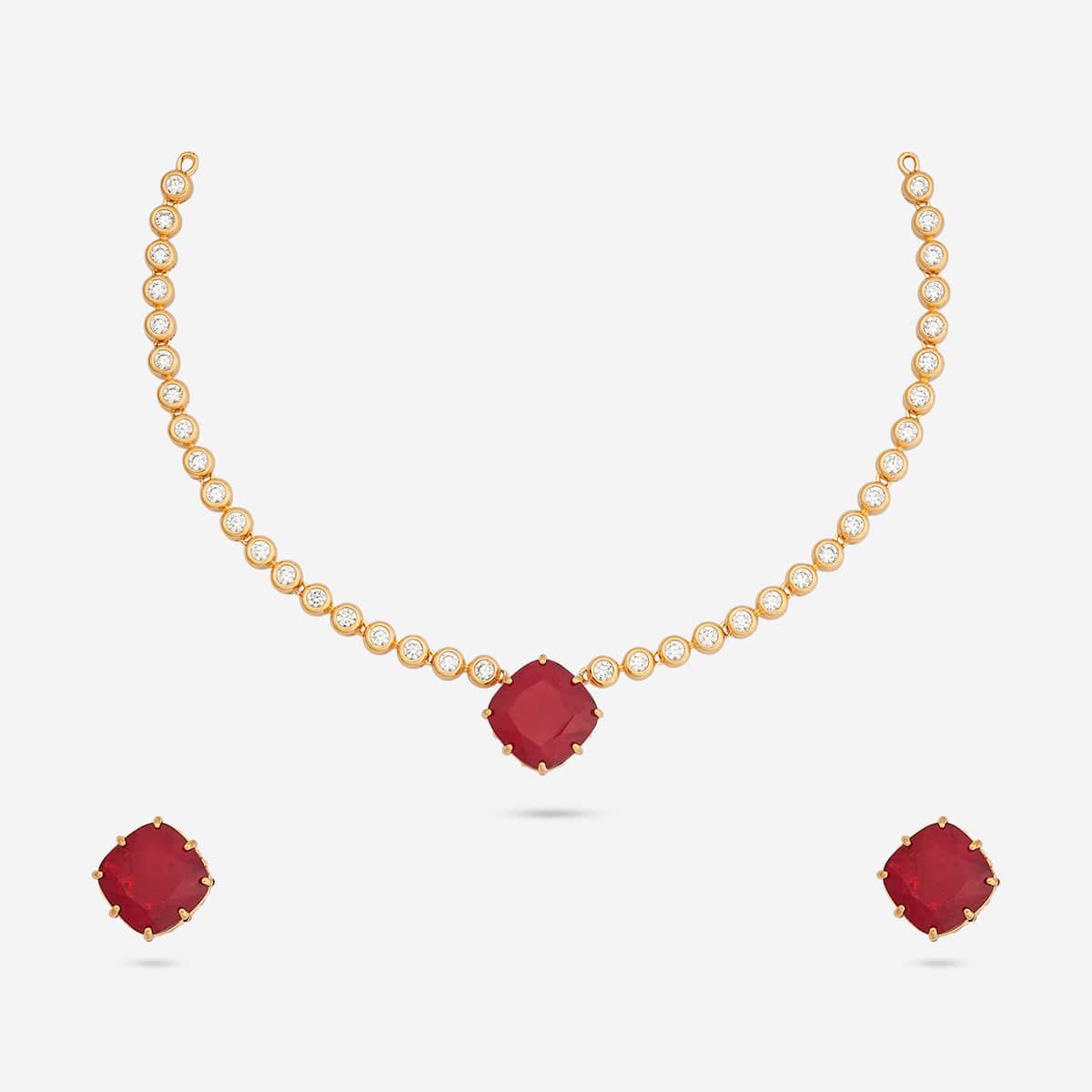 Zircon Necklace Zircon Necklace 187610