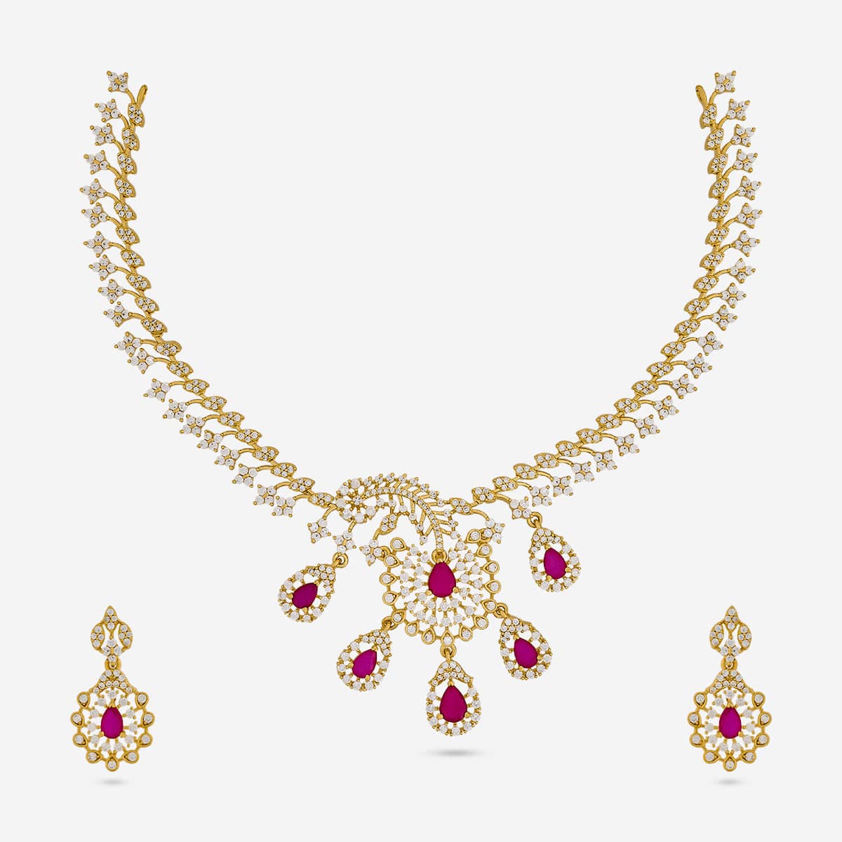 Zircon Necklace Zircon Necklace 187802