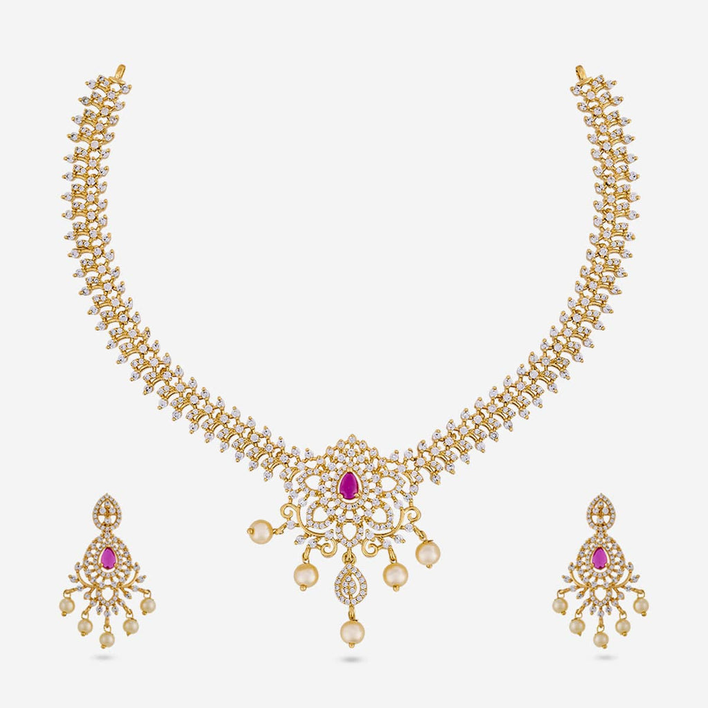 Zircon Necklace Zircon Necklace 188937