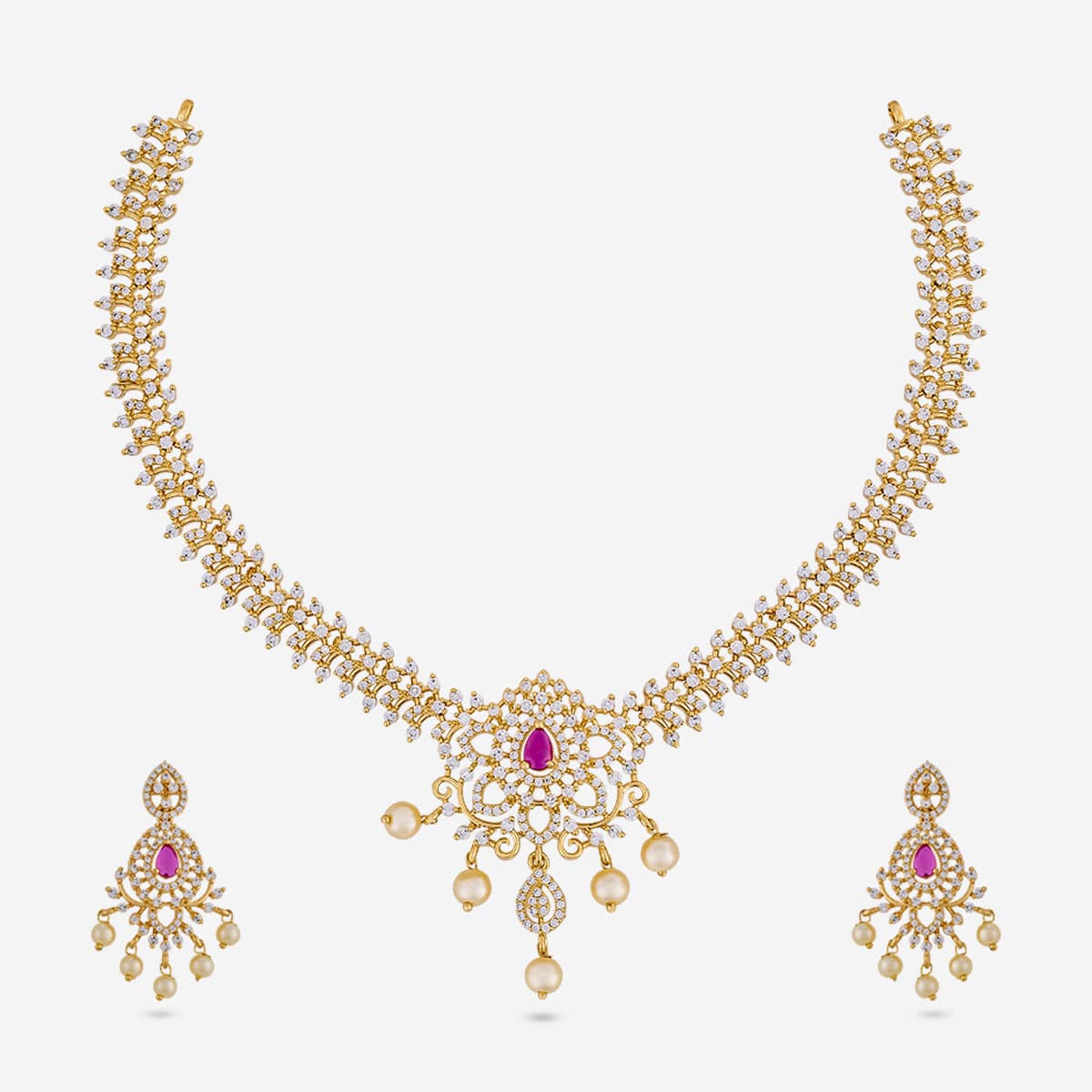 Zircon Necklace Zircon Necklace 188937