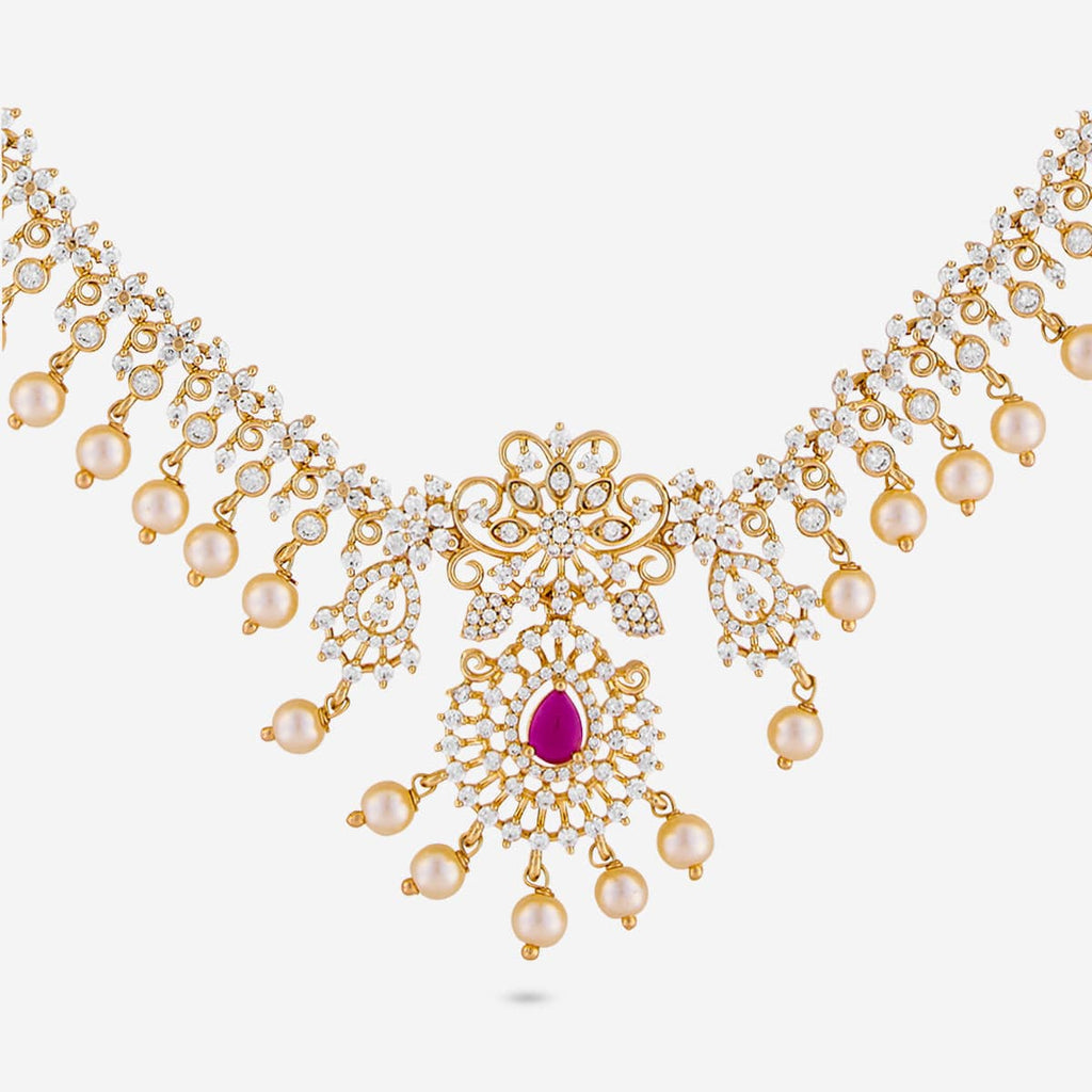 Zircon Necklace Zircon Necklace 190738