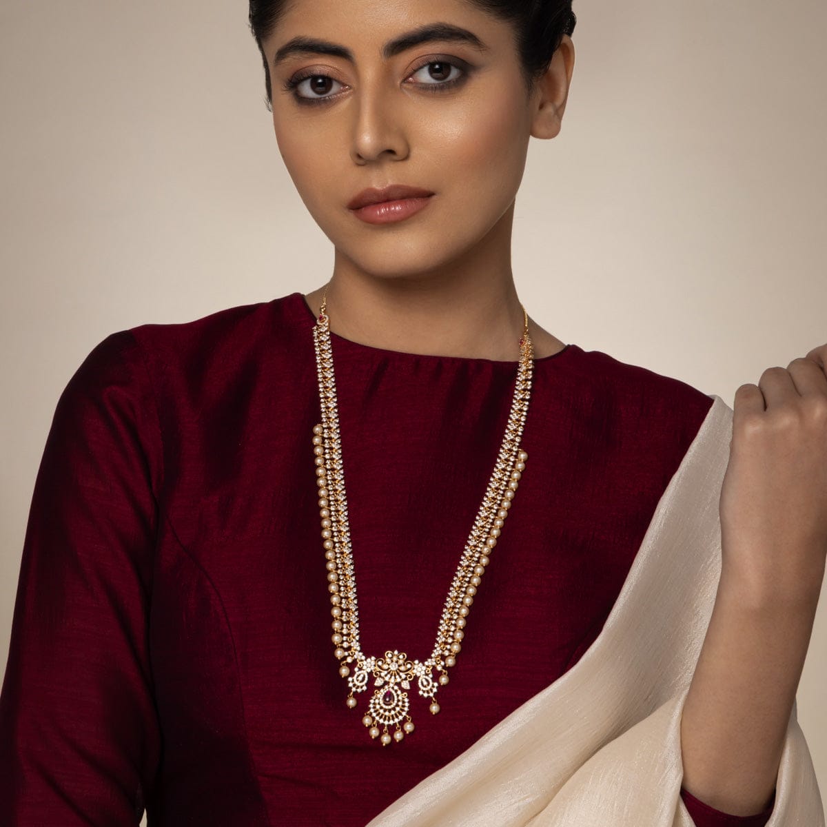 Zircon Necklace Zircon Necklace 190738