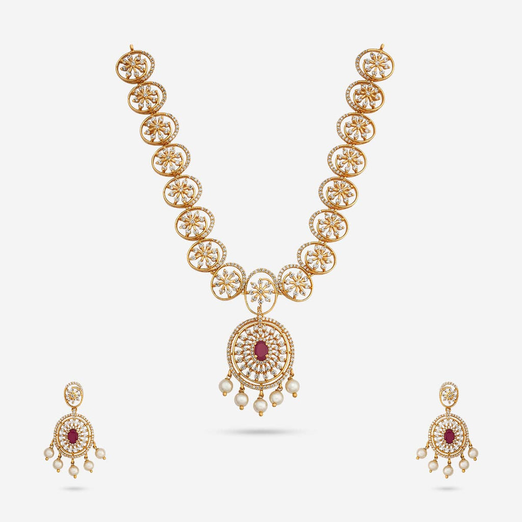 Zircon Necklace Zircon Necklace 190915