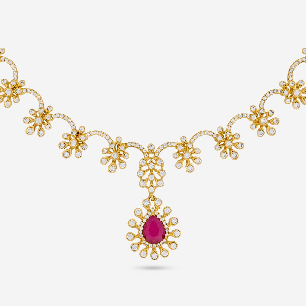 Zircon Necklace Zircon Necklace 190919