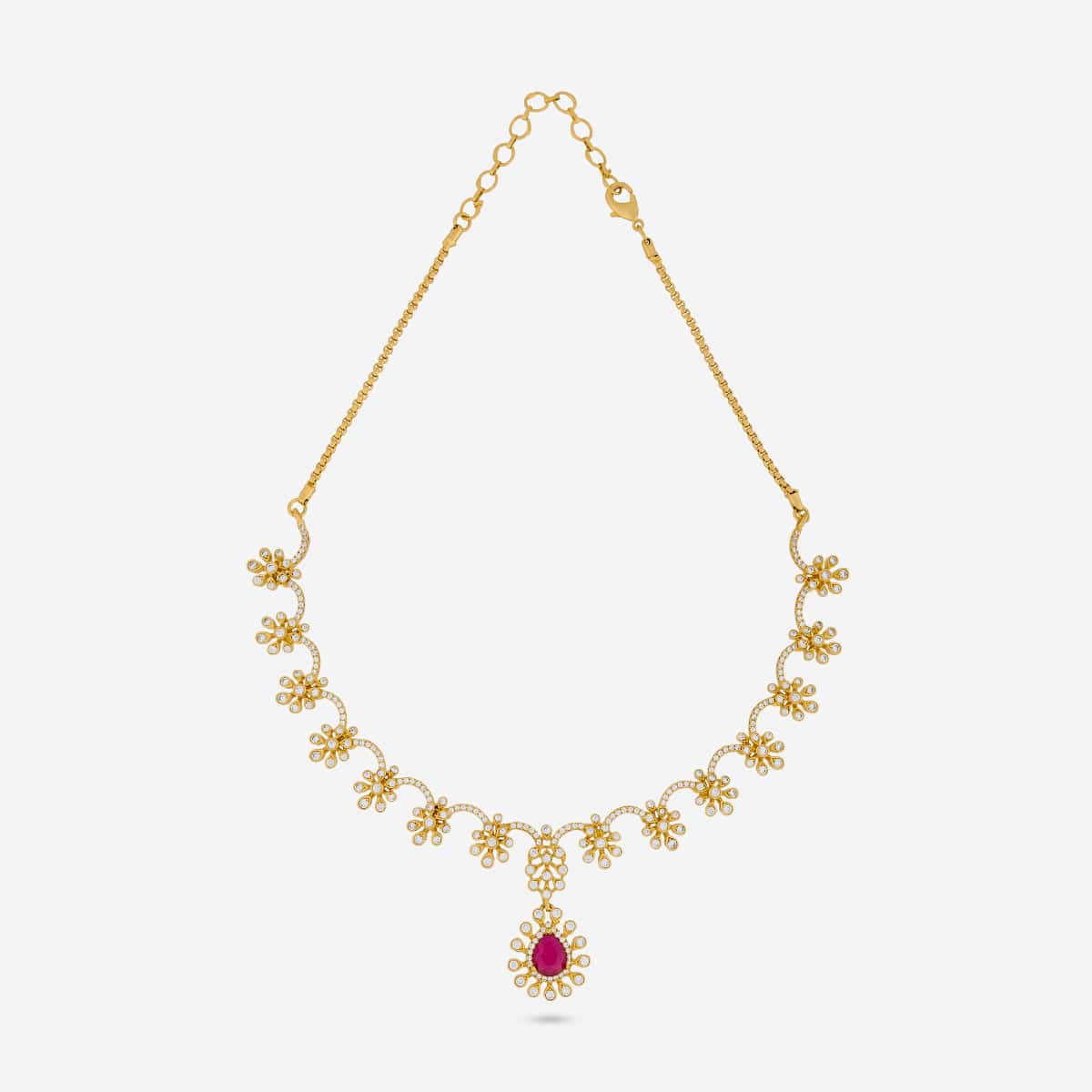 Zircon Necklace Zircon Necklace 190919