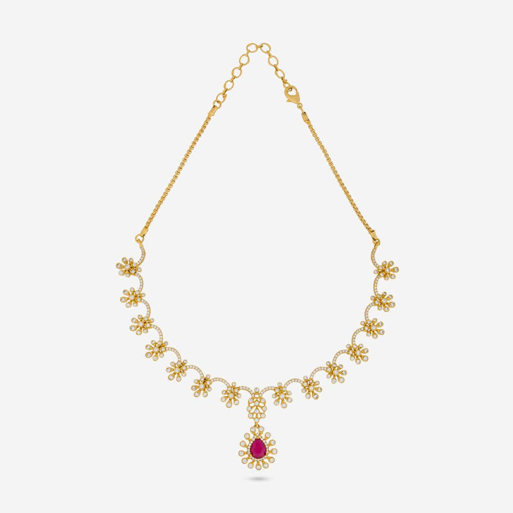 Zircon Necklace Zircon Necklace 190919