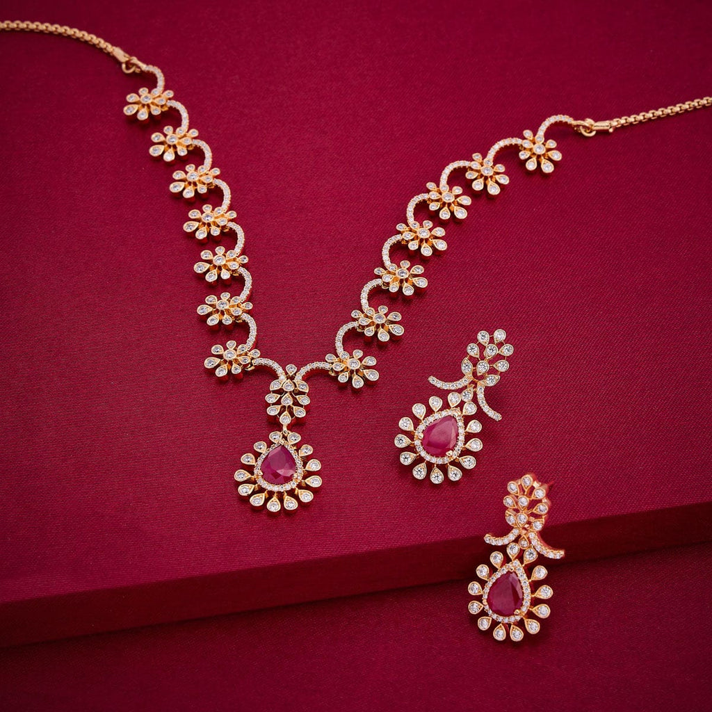 Zircon Necklace Zircon Necklace 190919