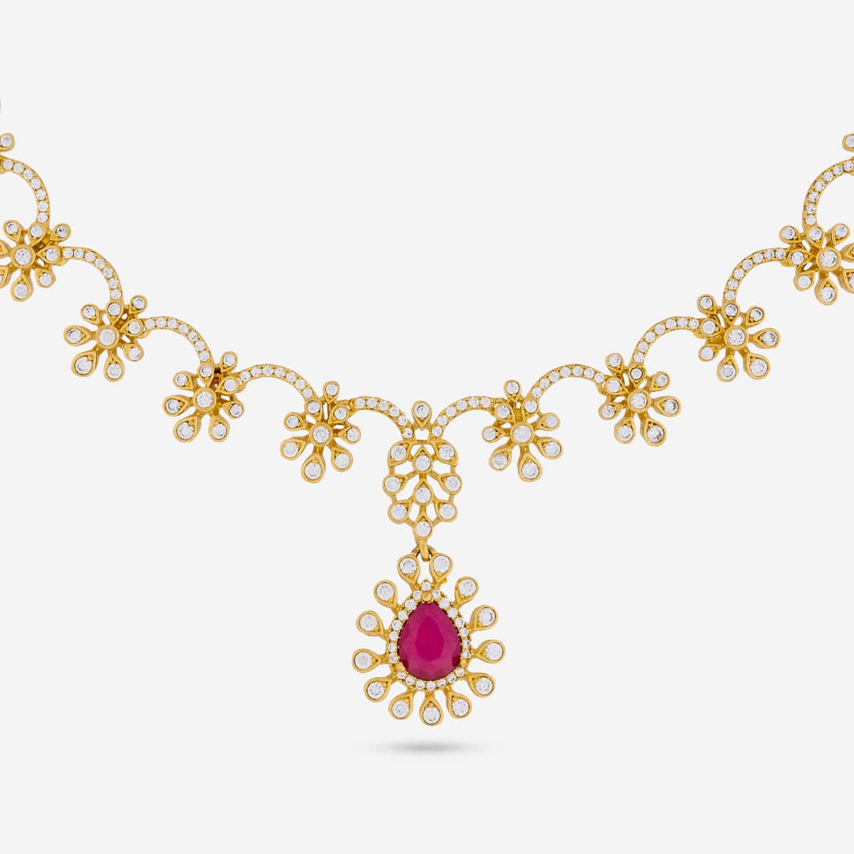 Zircon Necklace Zircon Necklace 190919