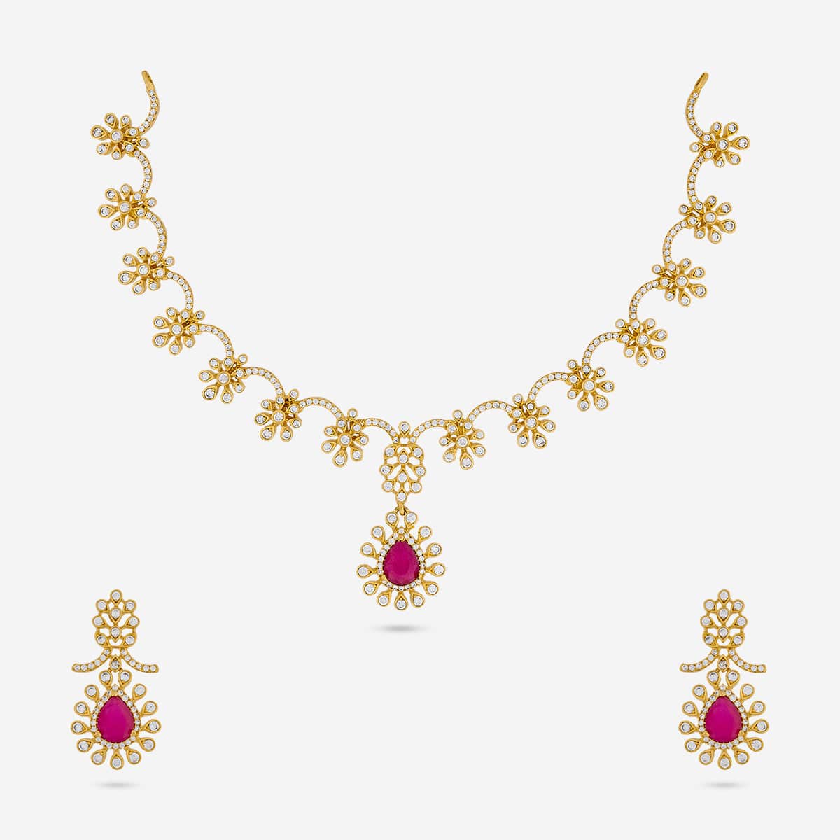 Zircon Necklace Zircon Necklace 190919