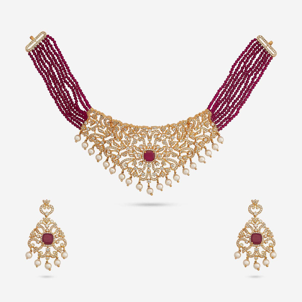 Zircon Necklace Zircon Necklace 190920