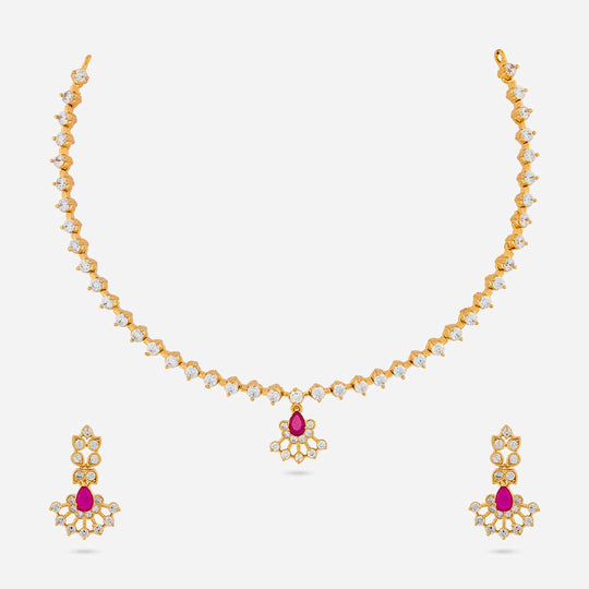 Zircon Necklace Zircon Necklace 191046