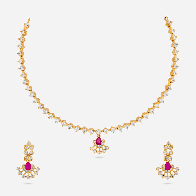 Zircon Necklace Zircon Necklace 191046