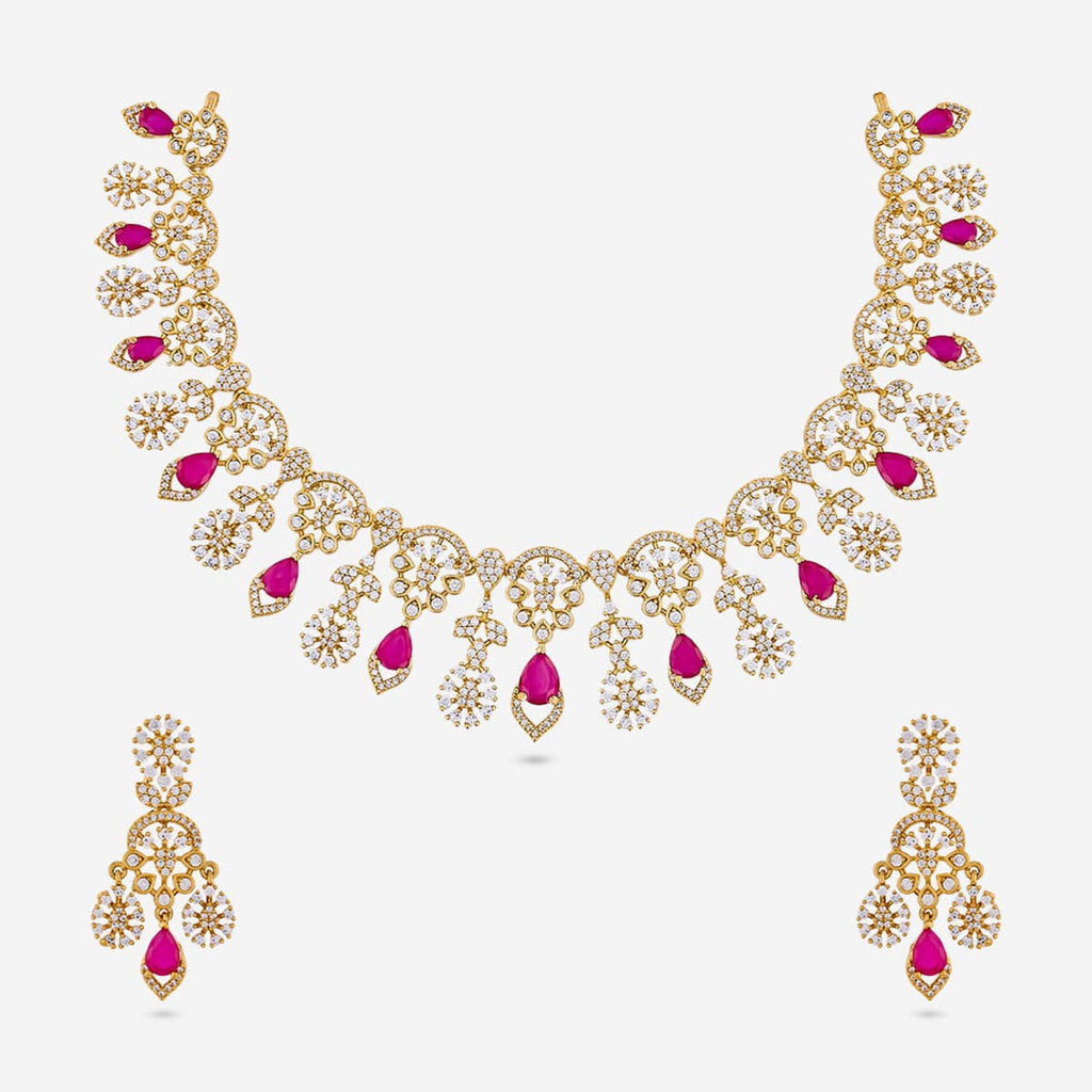 Zircon Necklace Zircon Necklace 191047