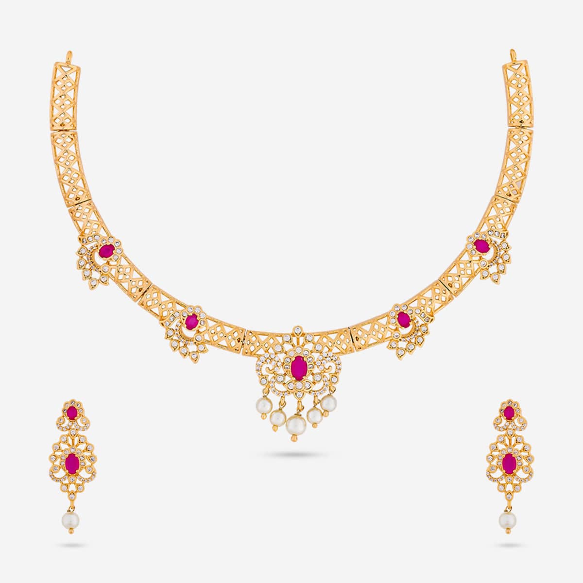 Zircon Necklace Zircon Necklace 191053