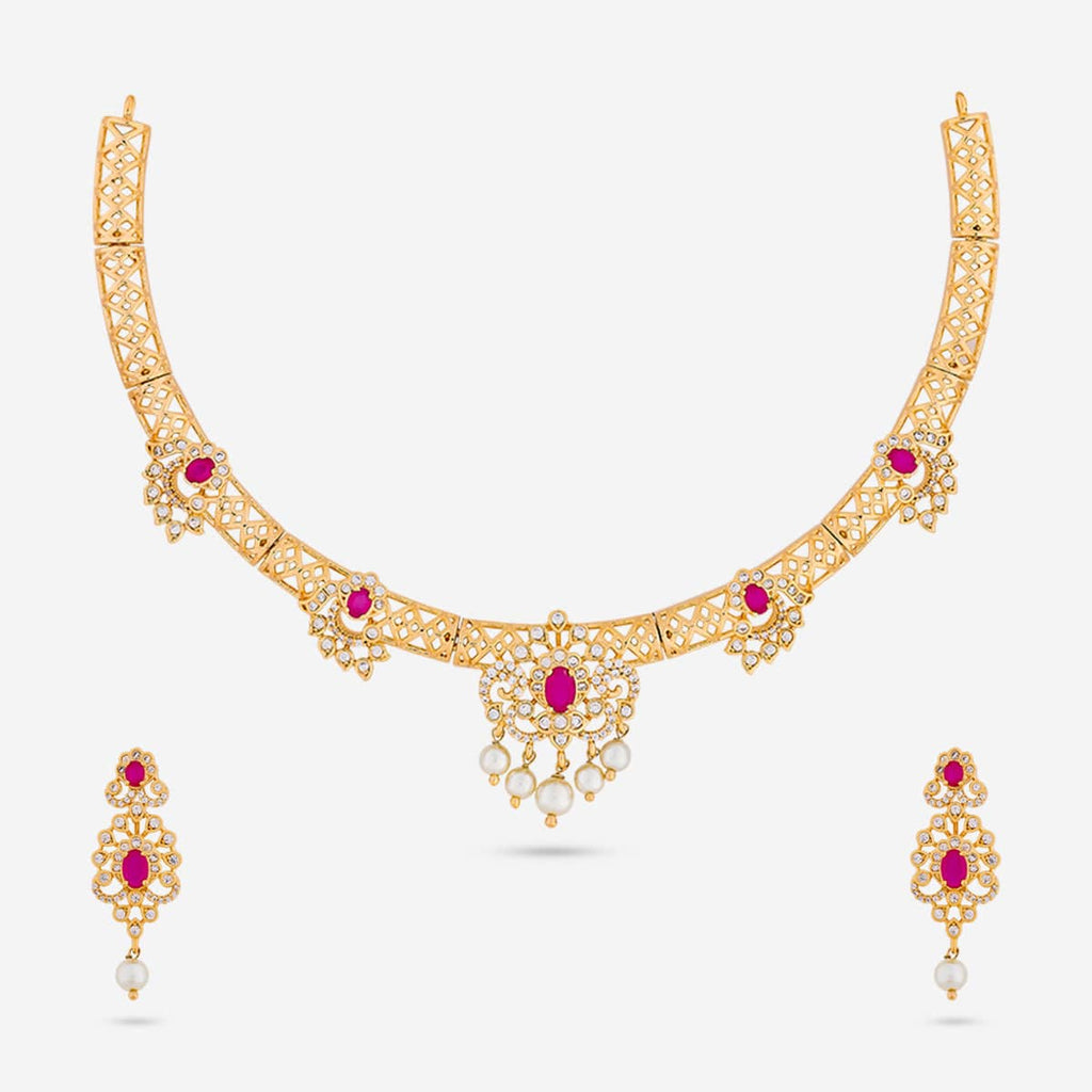 Zircon Necklace Zircon Necklace 191053