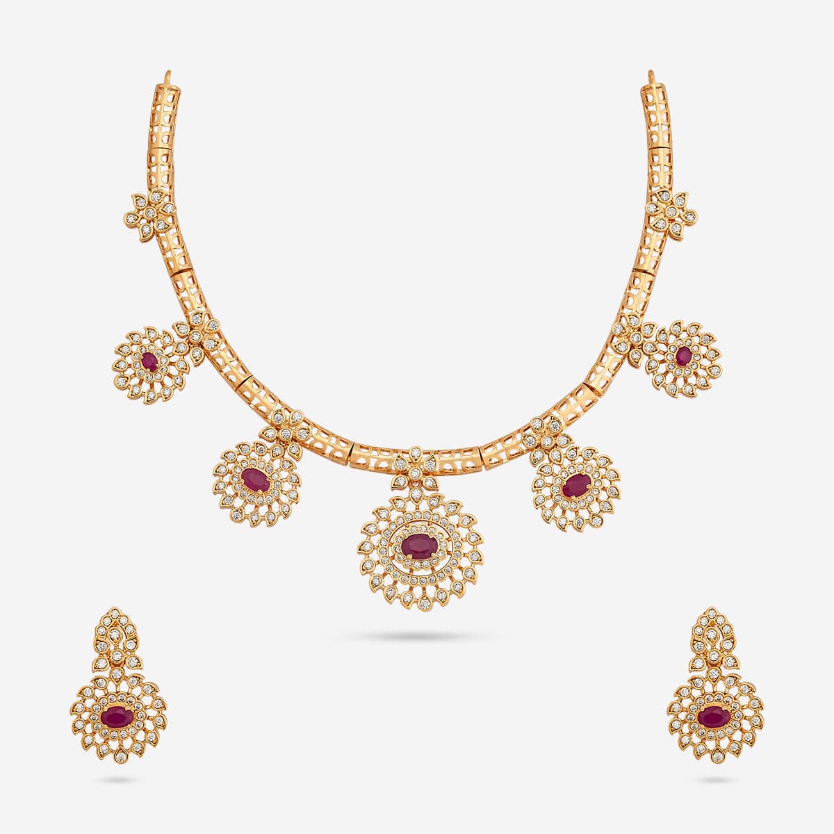 Zircon Necklace Zircon Necklace 191054