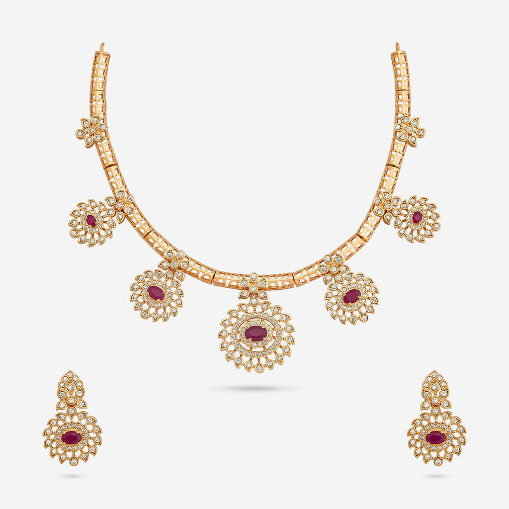 Zircon Necklace Zircon Necklace 191054