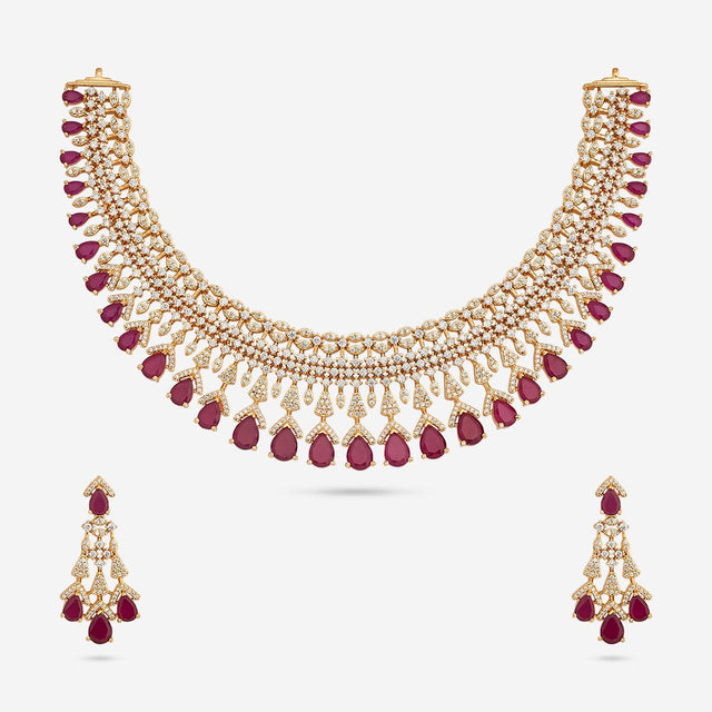 Zircon Necklace Zircon Necklace 191057