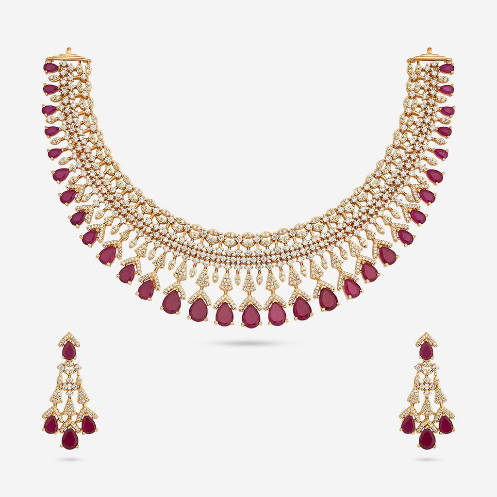 Zircon Necklace Zircon Necklace 191057