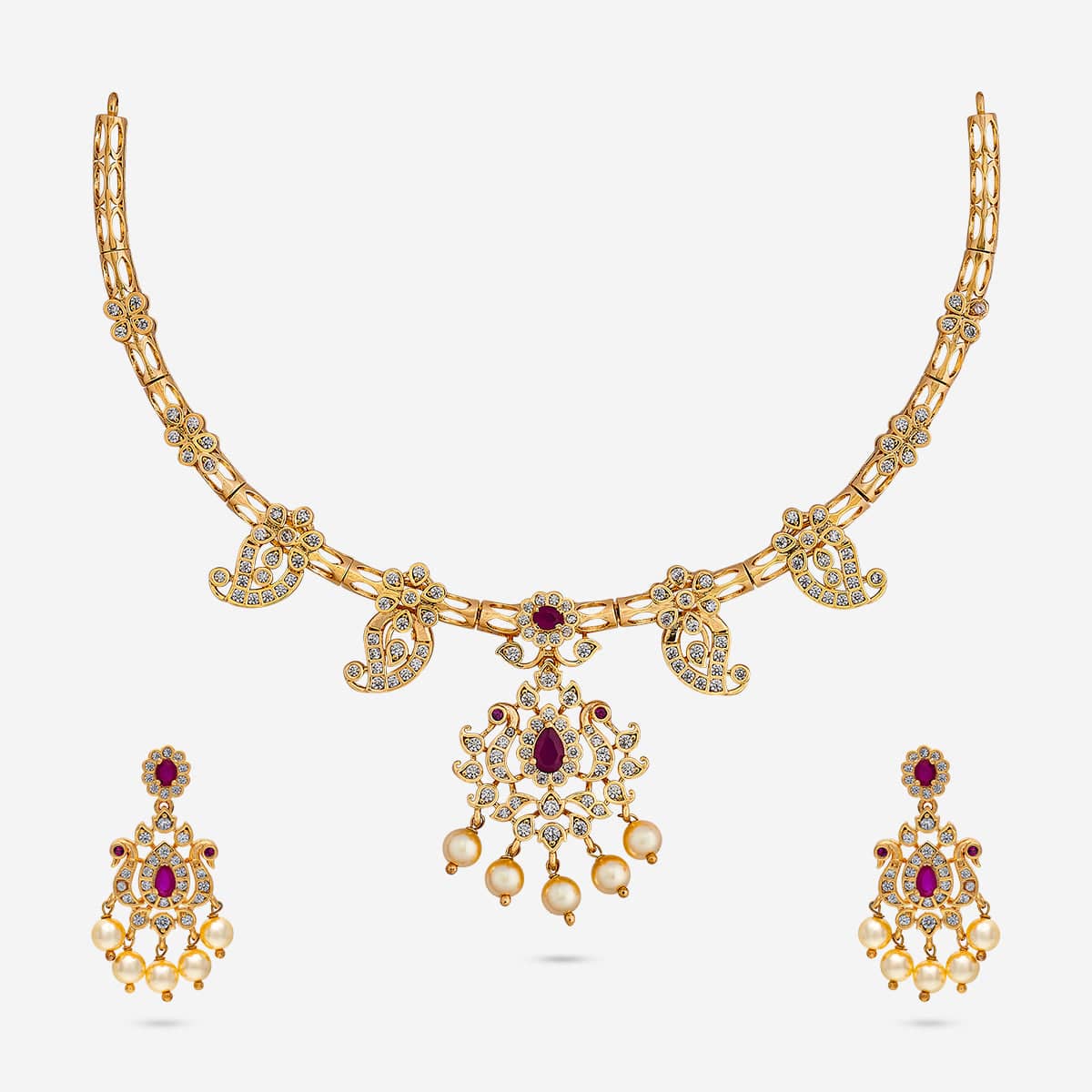 Zircon Necklace Zircon Necklace 191060