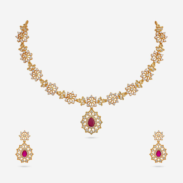 Zircon Necklace Zircon Necklace 192622