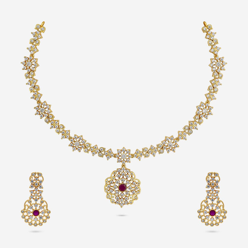 Zircon Necklace Zircon Necklace 192623