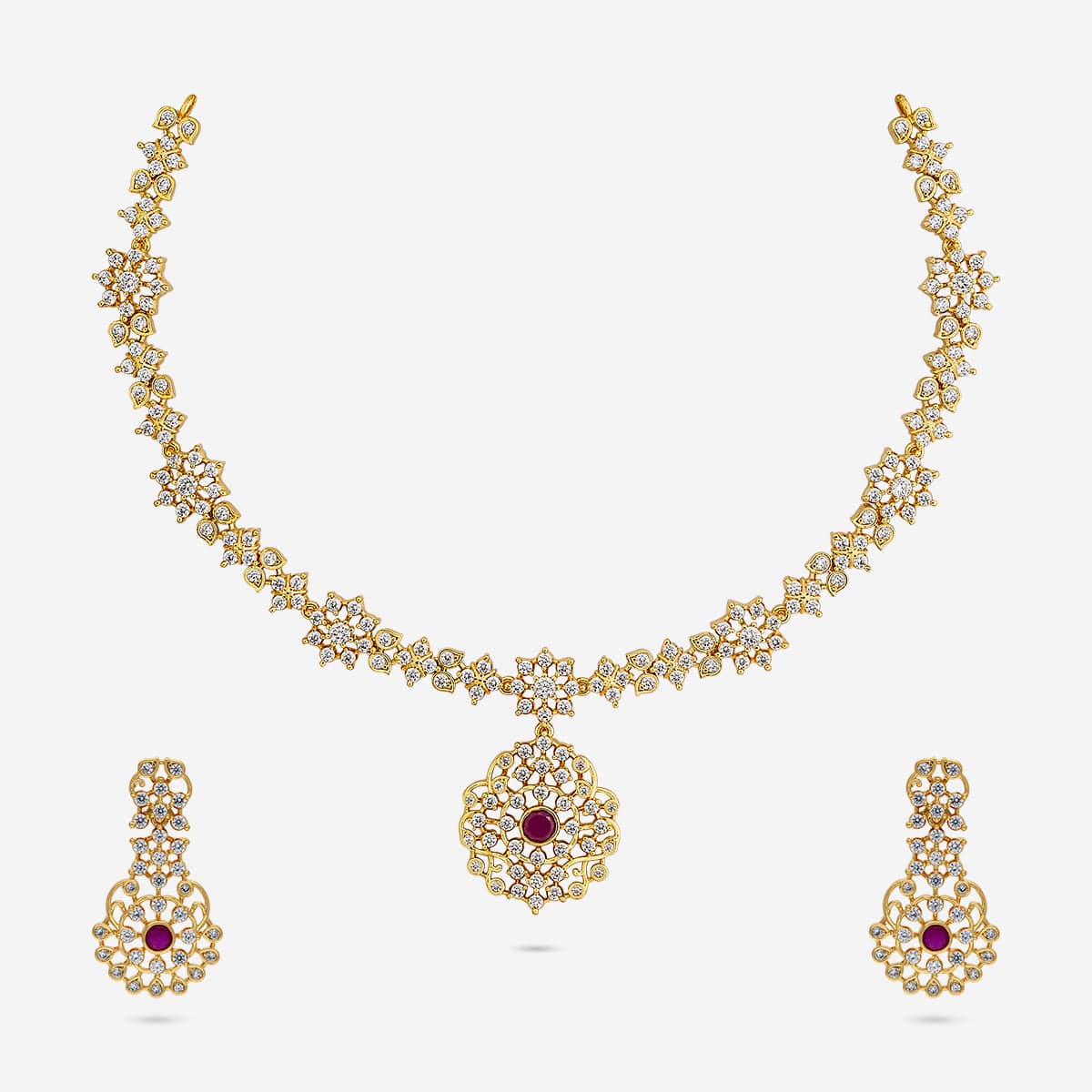 Zircon Necklace Zircon Necklace 192623