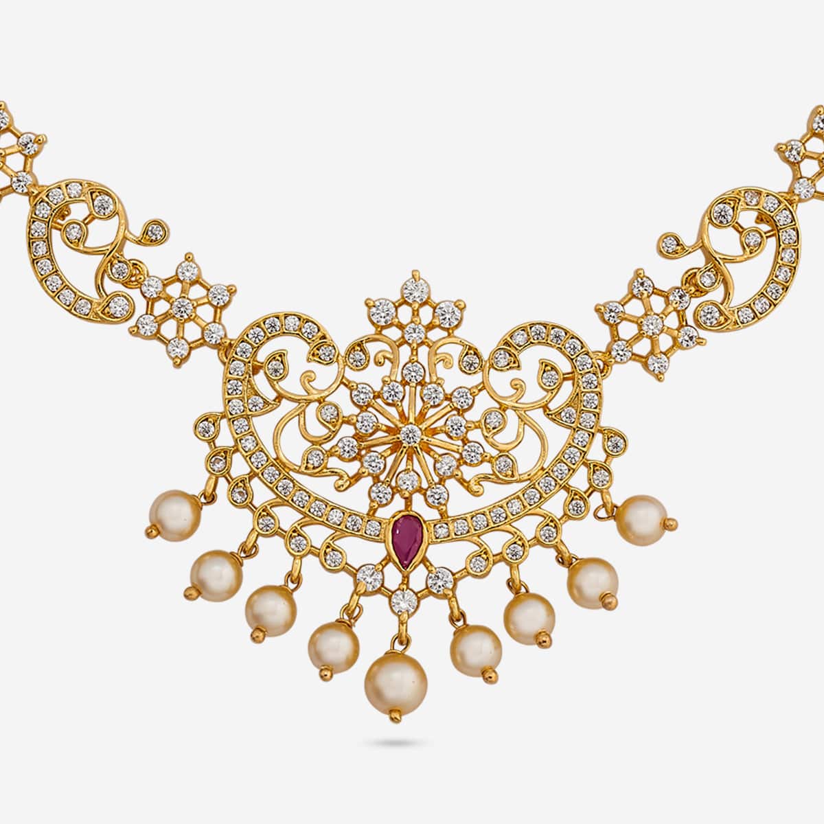 Zircon Necklace Zircon Necklace 192628