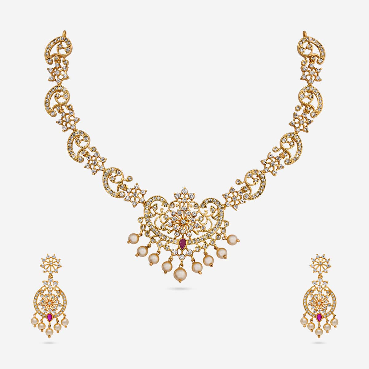 Zircon Necklace Zircon Necklace 192628