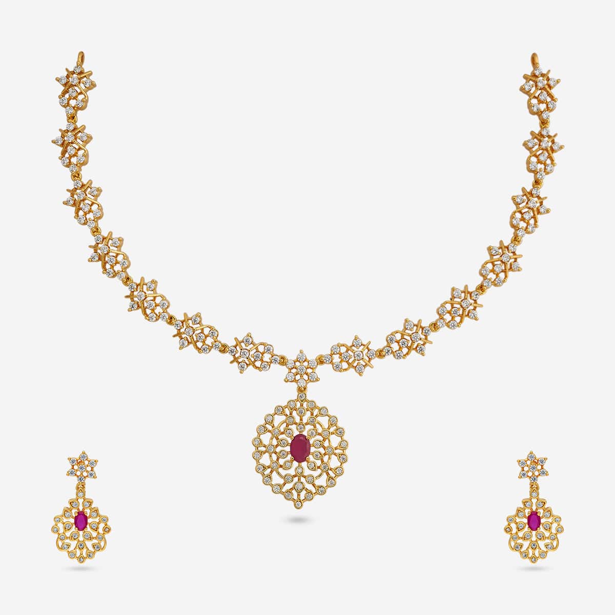 Zircon Necklace Zircon Necklace 192629