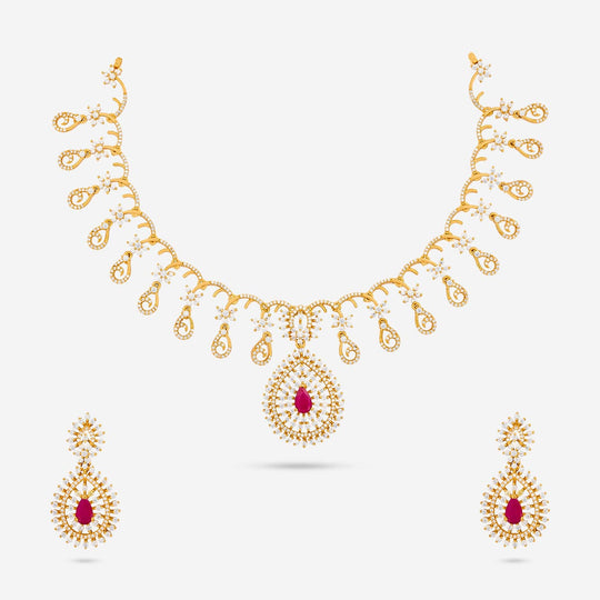 Zircon Necklace Zircon Necklace 193179