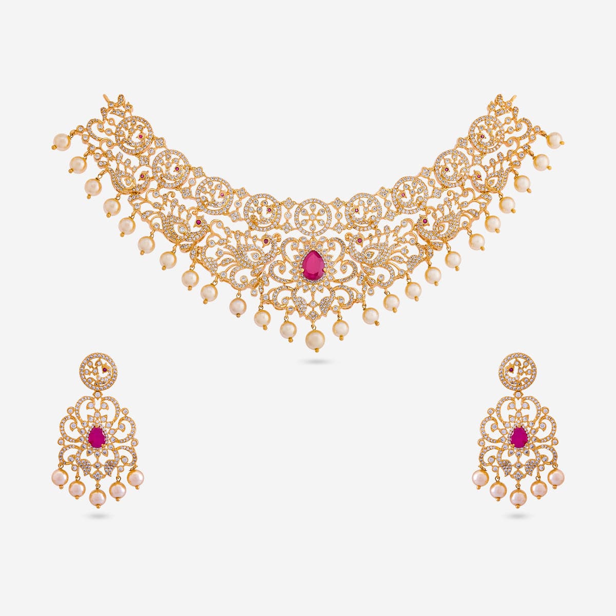 Zircon Necklace Zircon Necklace 195638